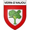 Stickers coat of arms Vern-d'Anjou adhesive sticker