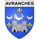 Avranches Sticker wappen, gelsenkirchen, augsburg, klebender aufkleber