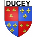 Ducey 50 ville Stickers blason autocollant adhésif