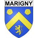 Marigny Sticker wappen, gelsenkirchen, augsburg, klebender aufkleber