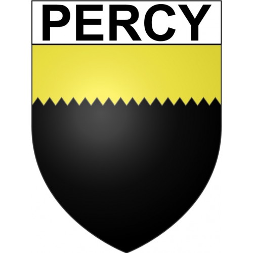 Pegatinas escudo de armas de Percy adhesivo de la etiqueta engomada