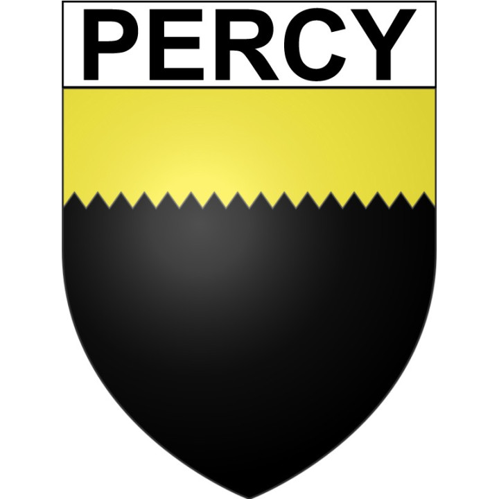 Percy Sticker wappen, gelsenkirchen, augsburg, klebender aufkleber