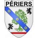 Périers Sticker wappen, gelsenkirchen, augsburg, klebender aufkleber