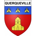 Querqueville Sticker wappen, gelsenkirchen, augsburg, klebender aufkleber