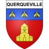 Querqueville 50 ville Stickers blason autocollant adhésif