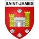 Saint-James 50 ville Stickers blason autocollant adhésif