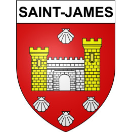 Saint-James Sticker wappen, gelsenkirchen, augsburg, klebender aufkleber