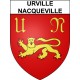 Urville-Nacqueville 50 ville Stickers blason autocollant adhésif