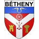 Pegatinas escudo de armas de Bétheny adhesivo de la etiqueta engomada