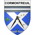 Stickers coat of arms Cormontreuil adhesive sticker