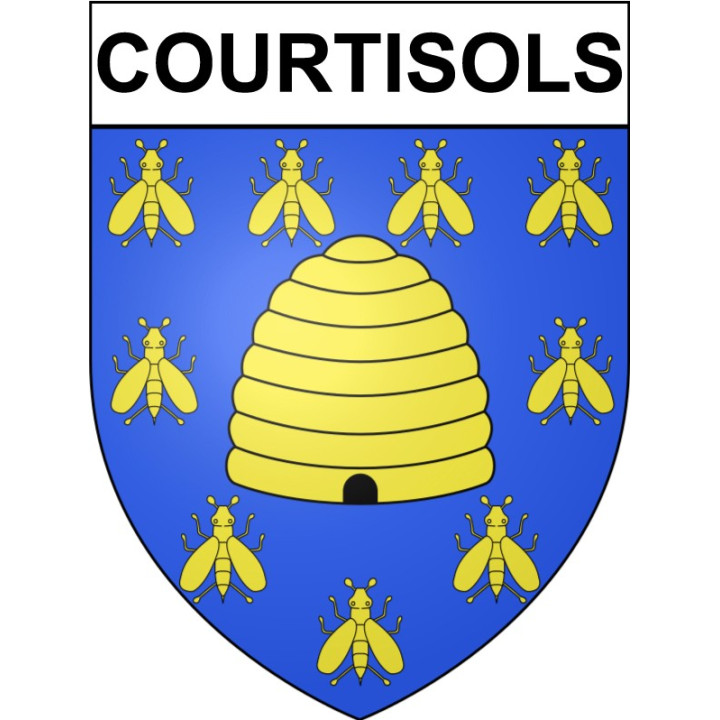 Courtisols Sticker wappen, gelsenkirchen, augsburg, klebender aufkleber