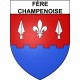 Fère-Champenoise 51 ville Stickers blason autocollant adhésif