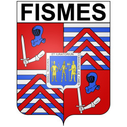 Adesivi stemma Fismes adesivo