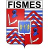Adesivi stemma Fismes adesivo