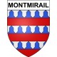 Montmirail 51 ville Stickers blason autocollant adhésif