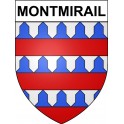 Montmirail Sticker wappen, gelsenkirchen, augsburg, klebender aufkleber