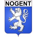 Stickers coat of arms Nogent adhesive sticker