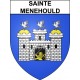 Sainte-Menehould 51 ville Stickers blason autocollant adhésif