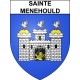Stickers coat of arms Sainte-Menehould adhesive sticker