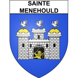 Sainte-Menehould 51 ville Stickers blason autocollant adhésif