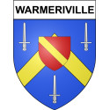 Adesivi stemma Warmeriville adesivo