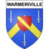 Warmeriville 51 ville Stickers blason autocollant adhésif