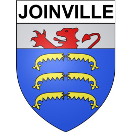 Pegatinas escudo de armas de Joinville adhesivo de la etiqueta engomada
