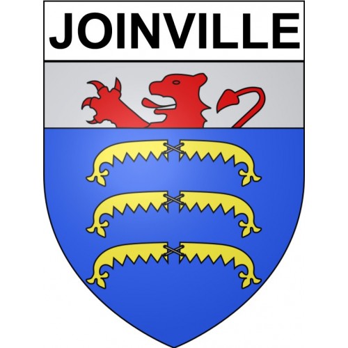 Joinville 52 ville Stickers blason autocollant adhésif