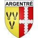 Argentré 53 ville Stickers blason autocollant adhésif