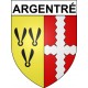 Stickers coat of arms Argentré adhesive sticker