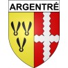 Adesivi stemma Argentré adesivo