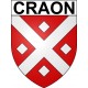 Stickers coat of arms Craon adhesive sticker