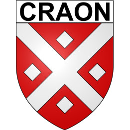 Craon Sticker wappen, gelsenkirchen, augsburg, klebender aufkleber