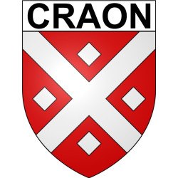 Adesivi stemma Craon adesivo