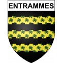 Entrammes Sticker wappen, gelsenkirchen, augsburg, klebender aufkleber