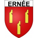 Stickers coat of arms Ernée adhesive sticker