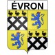 Stickers coat of arms évron adhesive sticker