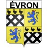Stickers coat of arms évron adhesive sticker