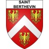 Saint-Berthevin Sticker wappen, gelsenkirchen, augsburg, klebender aufkleber