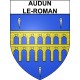 Audun-le-Roman Sticker wappen, gelsenkirchen, augsburg, klebender aufkleber
