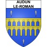 Adesivi stemma Audun-le-Roman adesivo