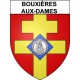 Bouxières-aux-Dames 54 ville Stickers blason autocollant adhésif