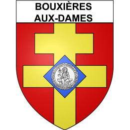 Bouxières-aux-Dames Sticker wappen, gelsenkirchen, augsburg, klebender aufkleber