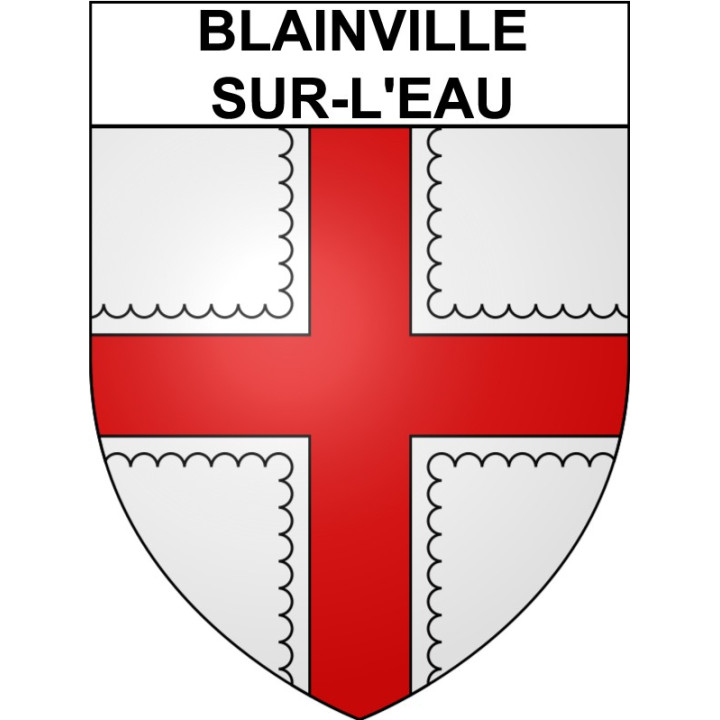 Stickers coat of arms Blainville-sur-l'Eau adhesive sticker