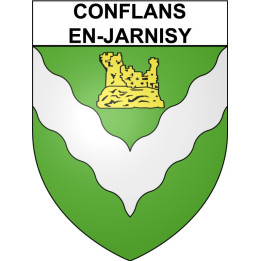 Conflans-en-Jarnisy 54 ville Stickers blason autocollant adhésif