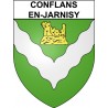 Stickers coat of arms Conflans-en-Jarnisy adhesive sticker
