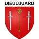 Dieulouard 54 ville Stickers blason autocollant adhésif