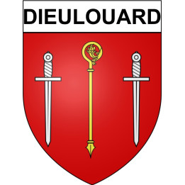 Stickers coat of arms Dieulouard adhesive sticker