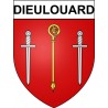 Stickers coat of arms Dieulouard adhesive sticker