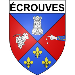 écrouves Sticker wappen, gelsenkirchen, augsburg, klebender aufkleber